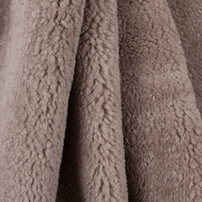 Medium Taupe Lamb Shearling - Folded