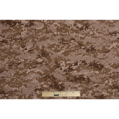 Digital Camo Cotton Ripstop - Desert Stalker Folded