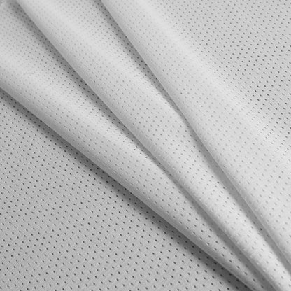 Polyester Athletic Mesh - White 100 Denier Detail