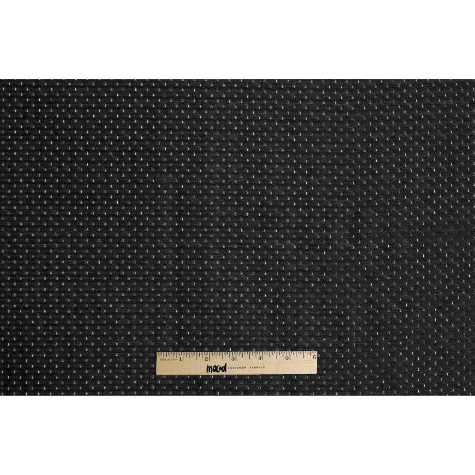 Polyester Athletic Mesh - Black 100 Denier Folded