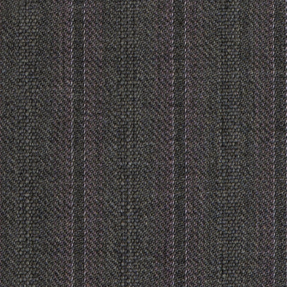 Neutral Gray/Pink Pinstriped Super 120 Wool Suiting Full