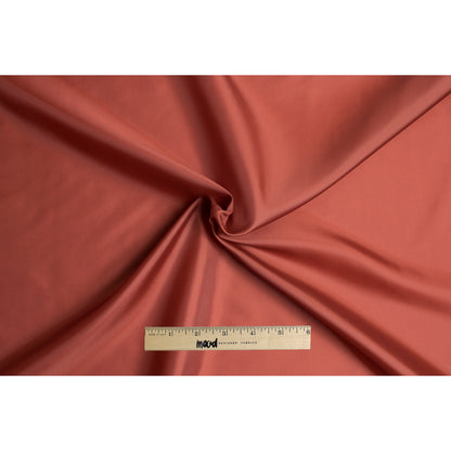 Polyester Lining Fabric - Terracotta - Margot Collection Folded