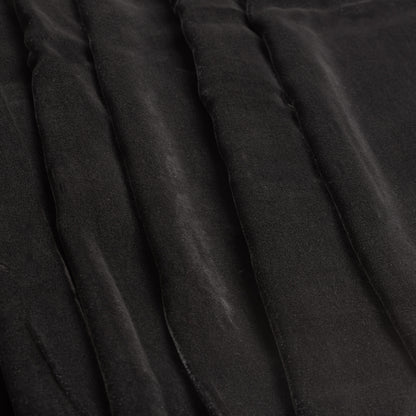 Soft Rayon-Silk Velvet - Black - Cicero Collection Detail