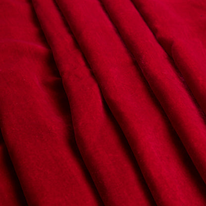 Garnet Soft Rayon-Silk Velvet - Detail