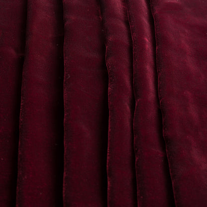 Soft Rayon-Silk Velvet - Sultan Red - Cicero Collection Detail