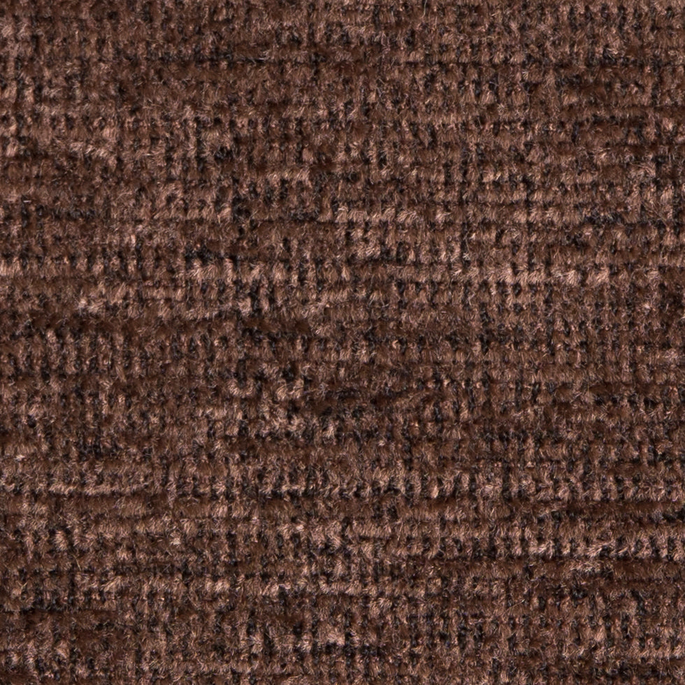 Chocolate Brown Drapery Chenille Detail