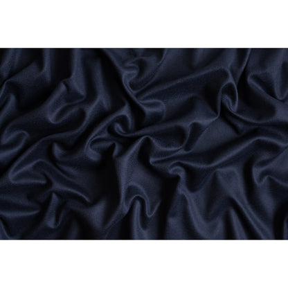 Italian Total Eclipse Blue 100% Cashmere - Folded