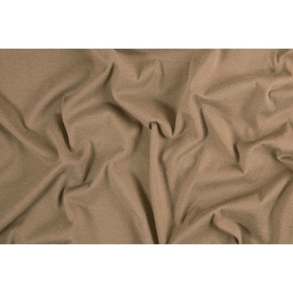 Almond Buff Cotton-Polyester Velour - Full