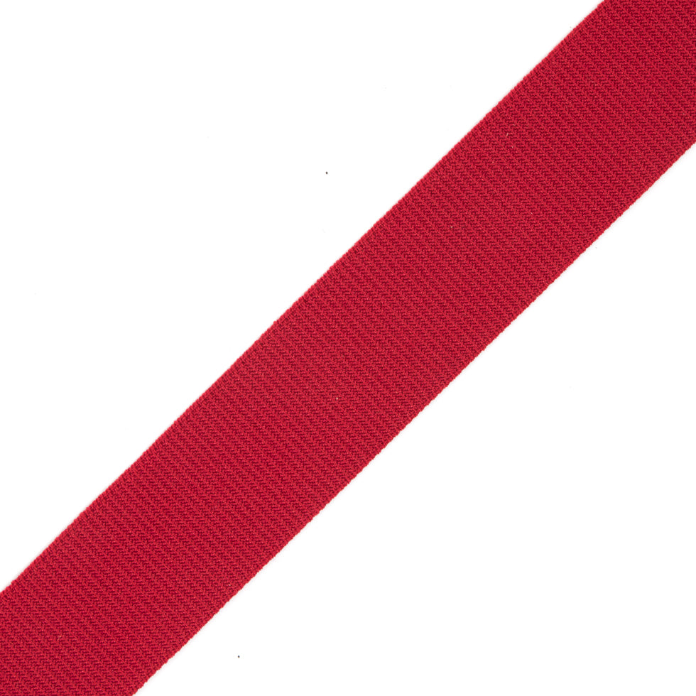 Red Stretch Grosgrain Ribbon - 1"