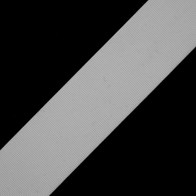 White Stretch Grosgrain - 2
