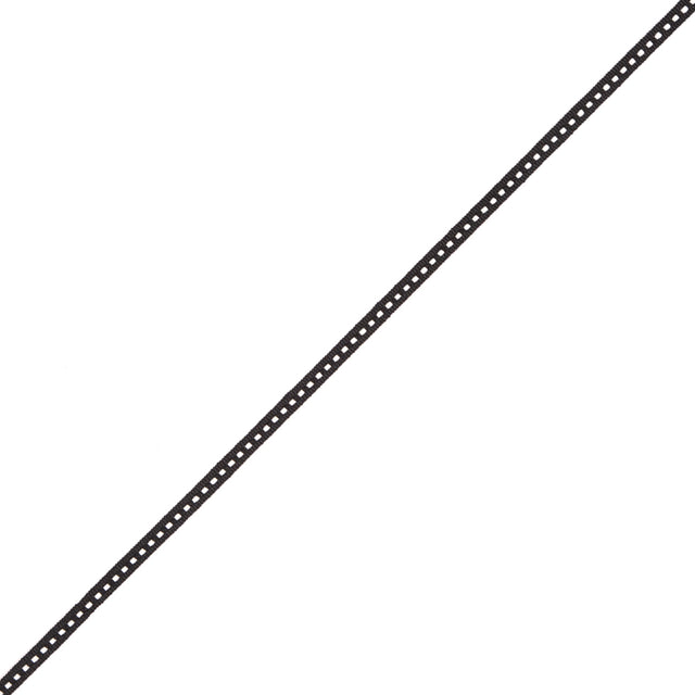 Black and White Grosgrain Trim - 0.1875