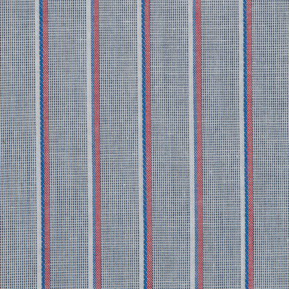 Gray Shadow Striped Cotton Shirting