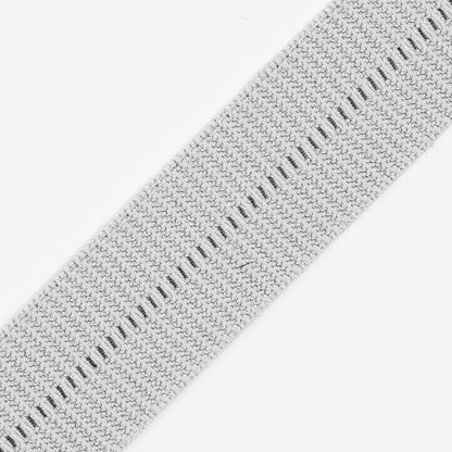 Gray Stretch Fold Over Grosgrain - 0.625" Detail