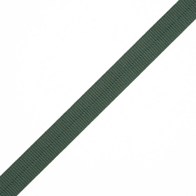 Green Stretch Fold Over Grosgrain - 0.625"