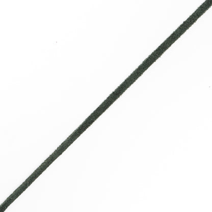 Hunter Green Suede Cord - 0.125