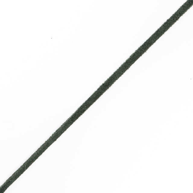 Hunter Green Suede Cord - 0.125
