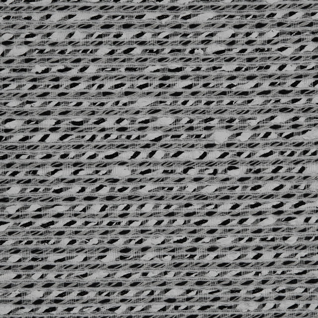 Black/White Novelty Blended Tweed