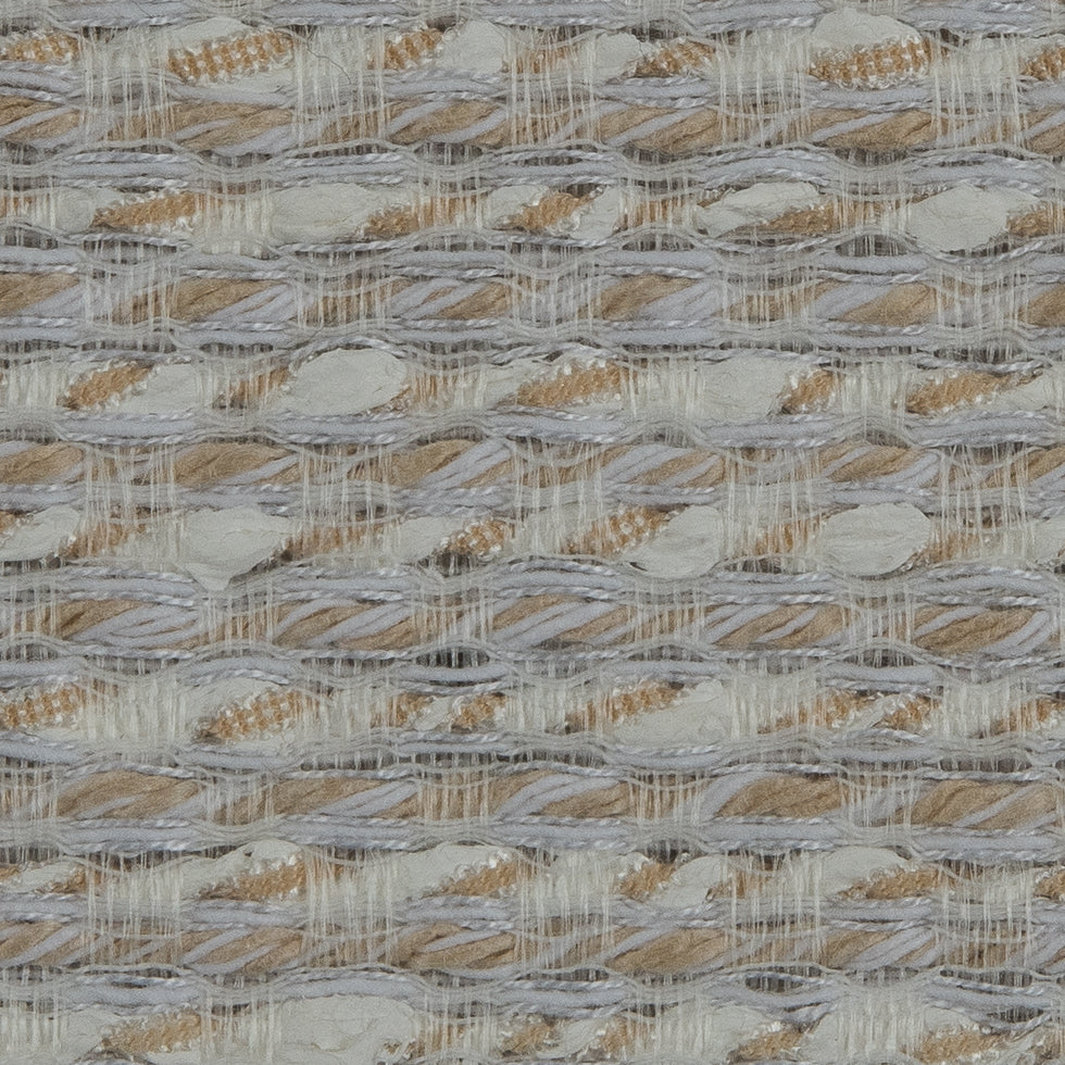 Cream/White/Beige Novelty Blended Tweed Full