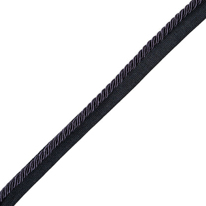 Navy Cotton Blend Twisted Cord Trim - 0.25"