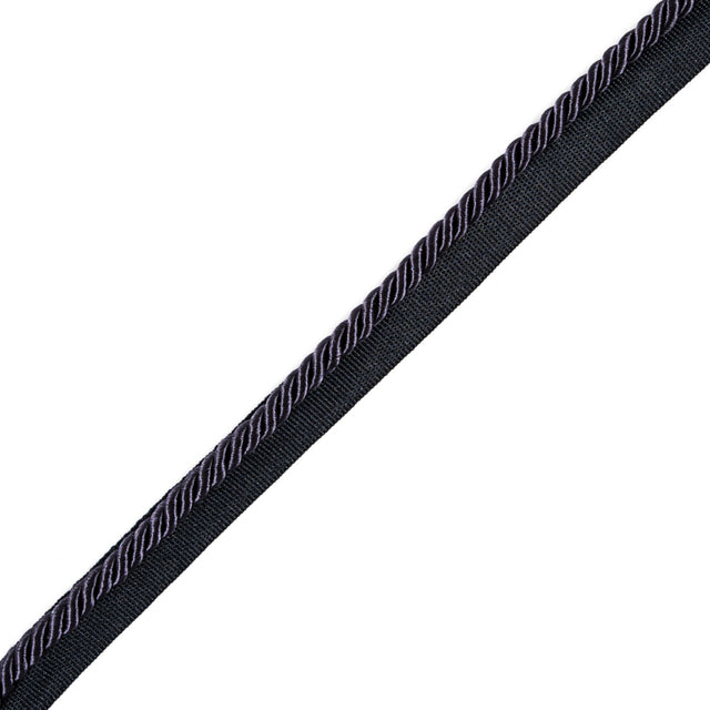 Navy Cotton Blend Twisted Cord Trim - 0.25"