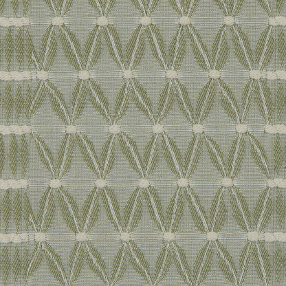 Whisper Green Textural Chevron Striped Woven Detail