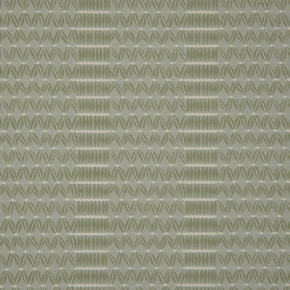 Whisper Green Textural Chevron Striped Woven