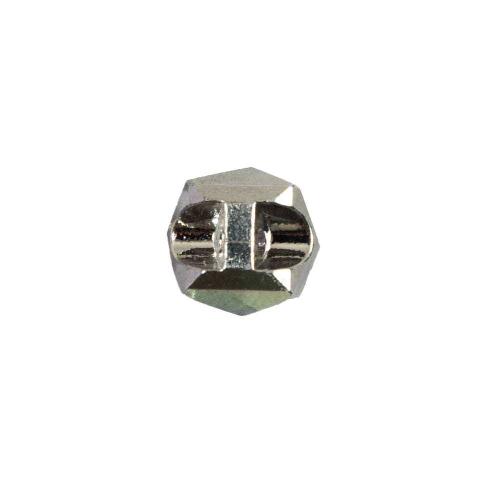 Faceted Cube Glass Button - 18L/11.5mm Detail