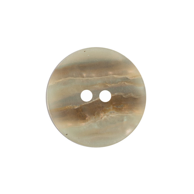 Pearlized Plastic Button - 36L/23mm