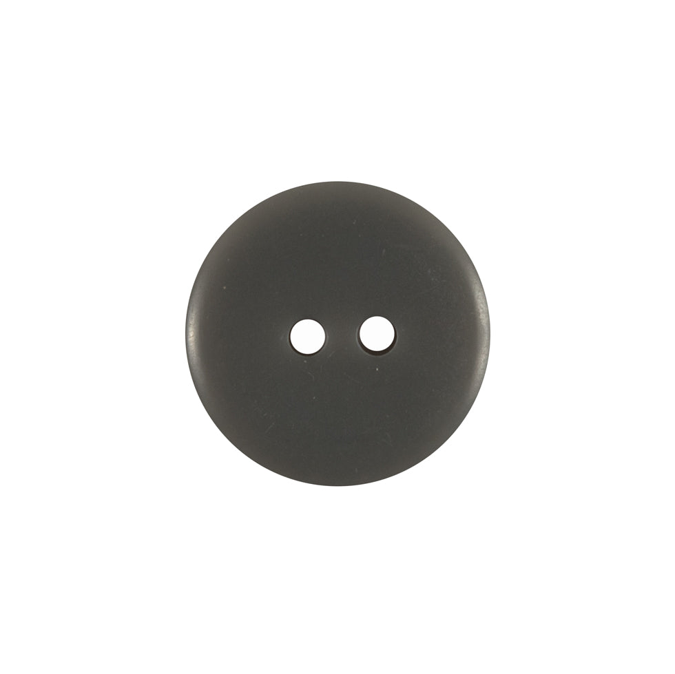 Plastic 2-Hole Button - 32L/20mm - Gray and White Smoky Swirls Detail