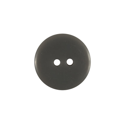 Plastic 2-Hole Button - 32L/20mm - Gray and White Smoky Swirls Detail