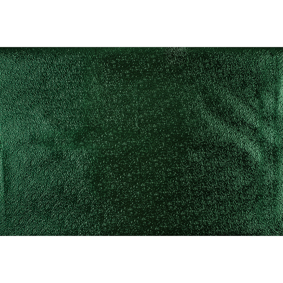 Metallic Green Crackled Vinyl - Folded