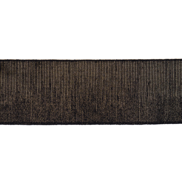 Metallic Gold and Black Elastic - 2