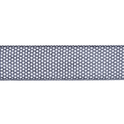 Black and White Woven Trim - 1.5"