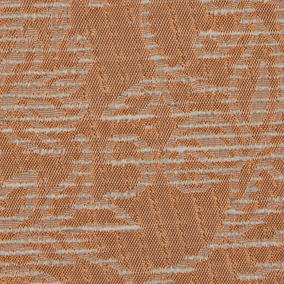 Muskmelon/Beached Sand Abstract Cotton Polyester Brocade Detail