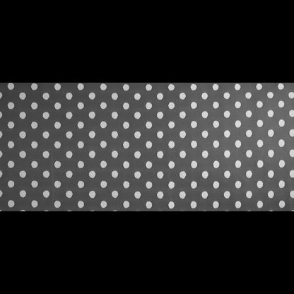 White Polka-Dotted Netting Folded