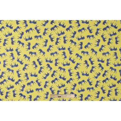 Compression Swimwear Tricot, UV Protective with Aloe Vera Microcapsules - Yellow Zebras - Caye Collection Folded