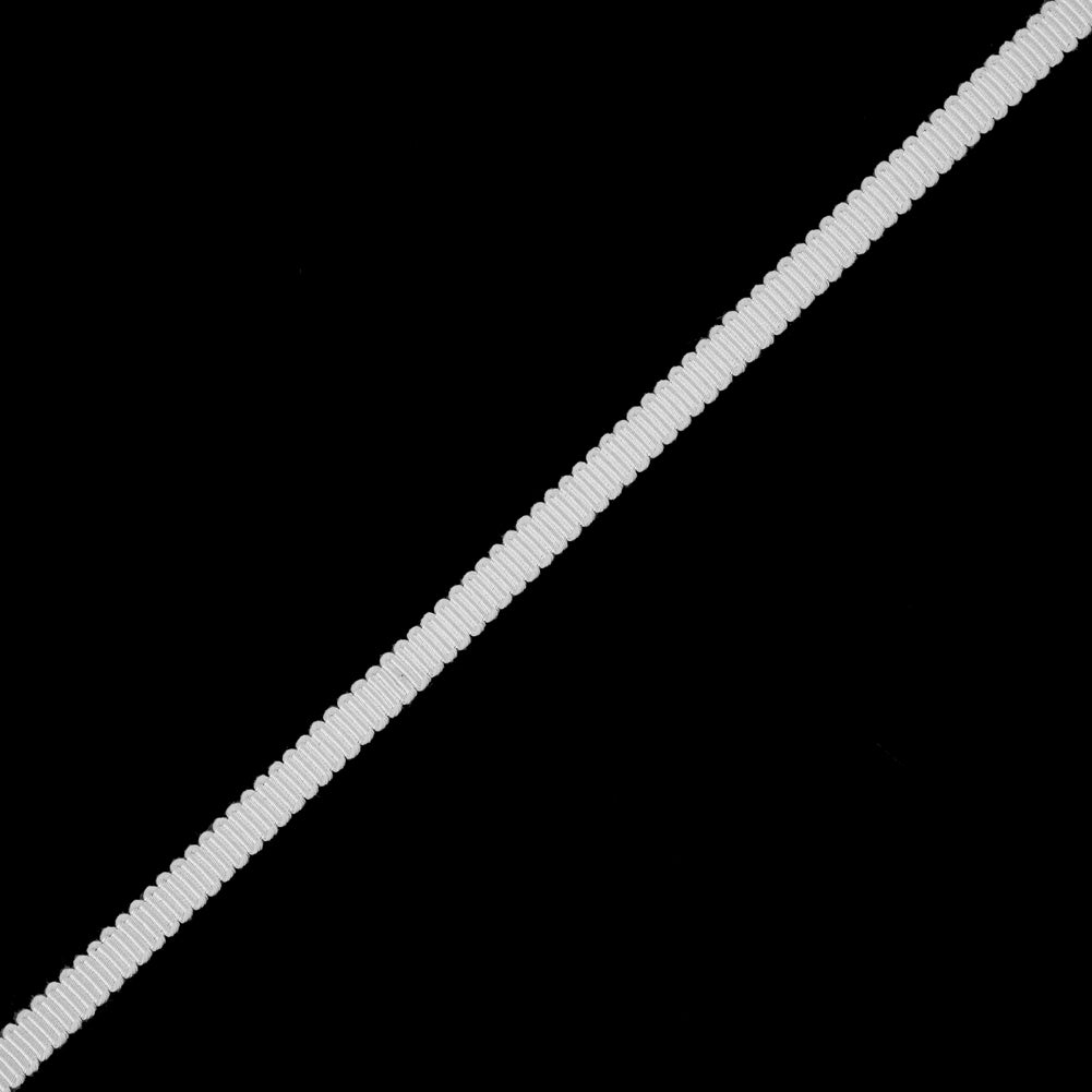 Ivory Petersham Grosgrain Ribbon - 0.25