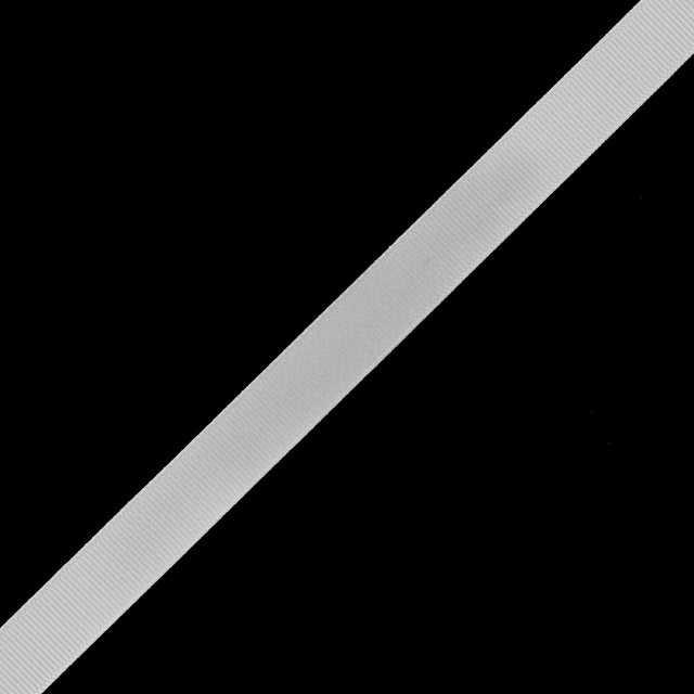 White Grosgrain Ribbon - 5/8