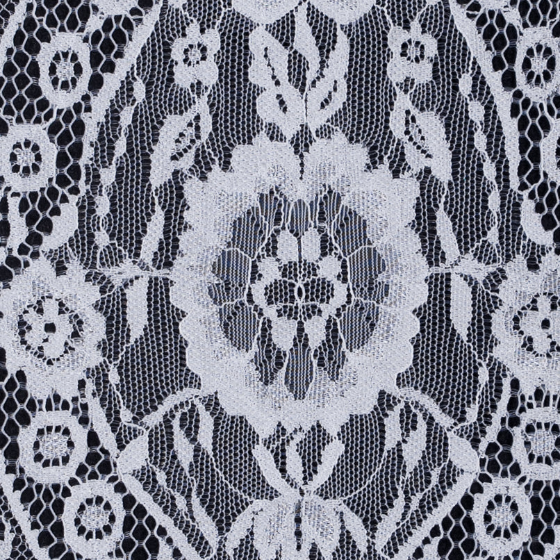 White French Lace Trimming - 14" Detail