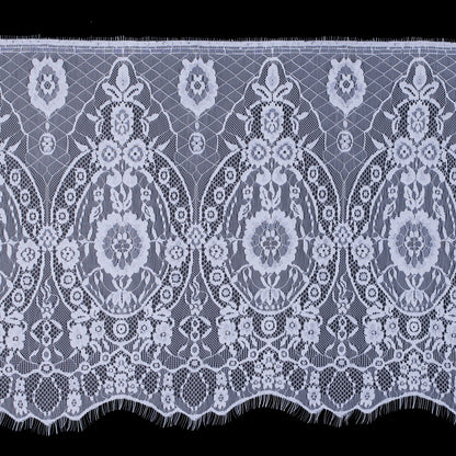 White French Lace Trimming - 14"