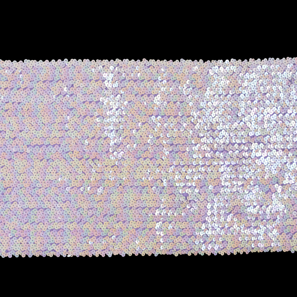 Purple Stretch Iridescent Sequin Trimming - 10