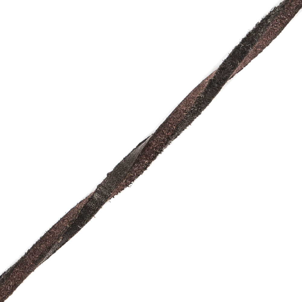 Brown Suede Cord - 5mm - Detail