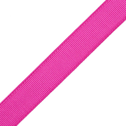 Fuchsia Rayon Grosgrain Ribbon - 0.375 - Detail