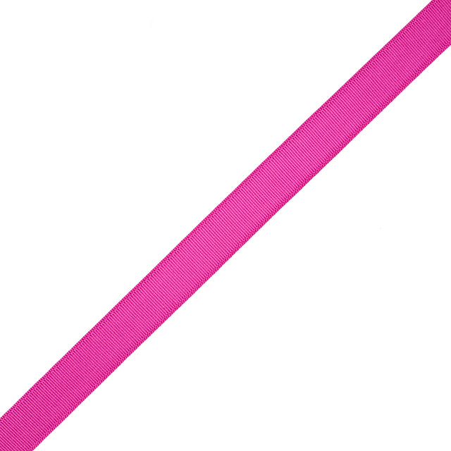 Fuchsia Rayon Grosgrain Ribbon - 0.375