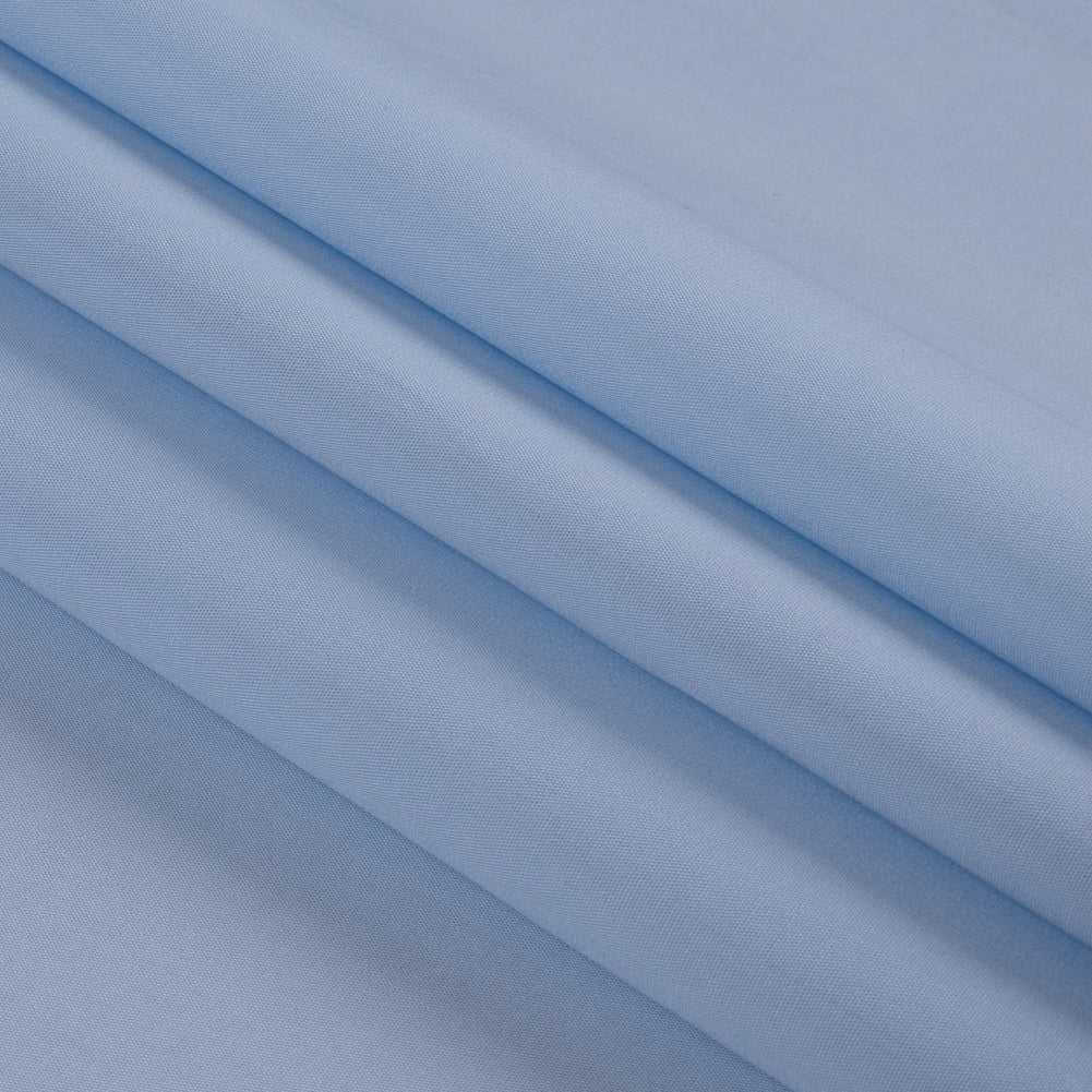 Light Blue 100% Pima Cotton Broadcloth - Detail