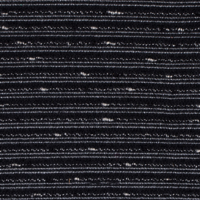Black and White Striped Novelty Woven