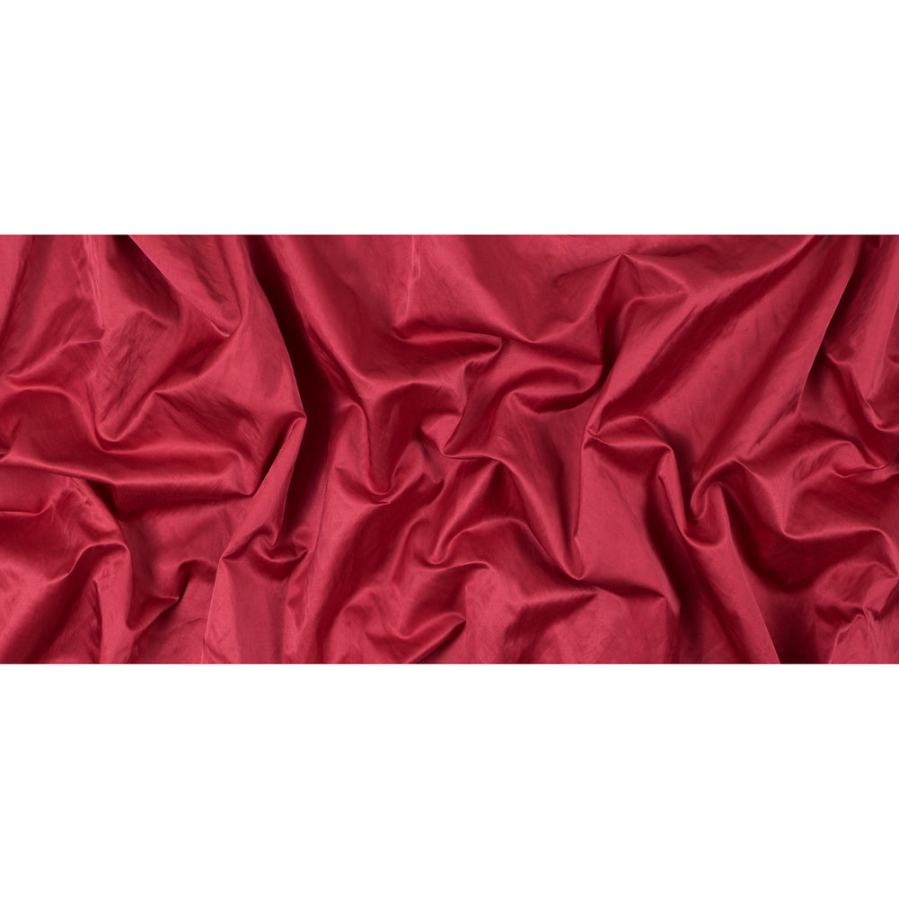 Cranberry Red Blended Polyester Satin - Full