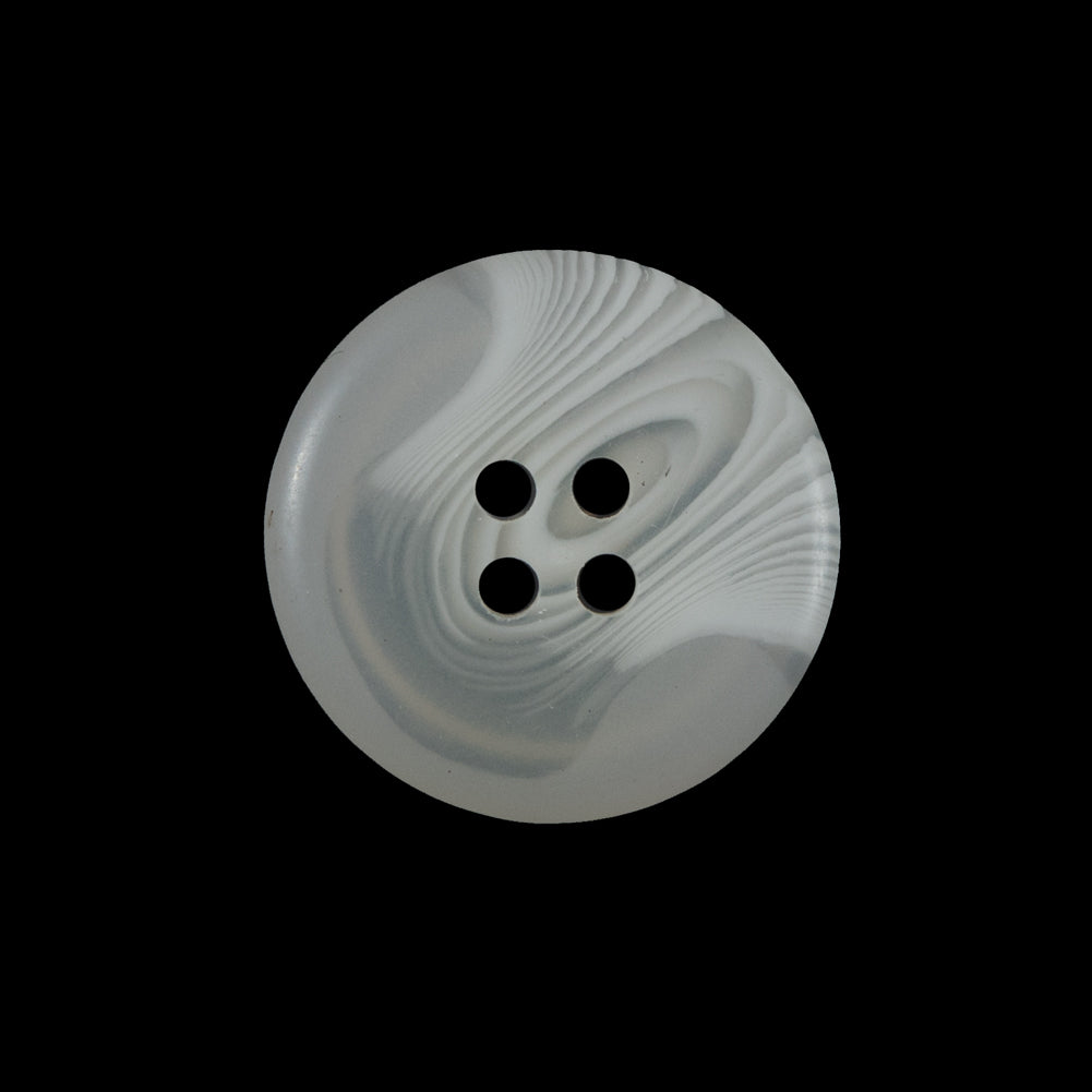 Off-White Translucent Four-Hole Button - 36L/23mm Detail