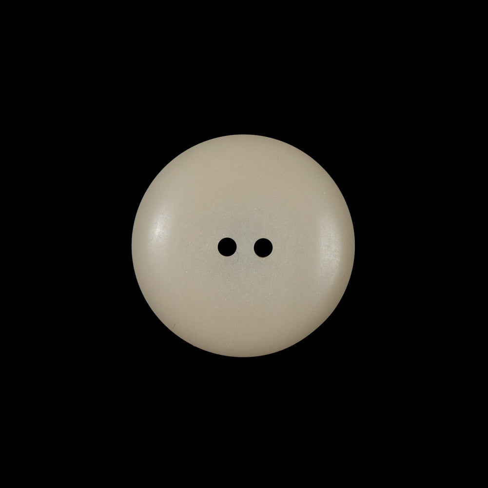 Beige Plastic 2-Hole Button - 32L/20mm Detail