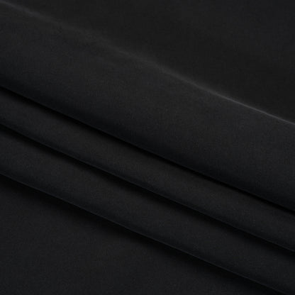 Washed Silk Twill 18mm - Black Full
